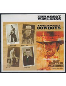 MALDIVES 1992 The Great Westerns (I) s/s MNH**