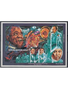 MALI 1994 Grandi nomi del jazz BF MNH**