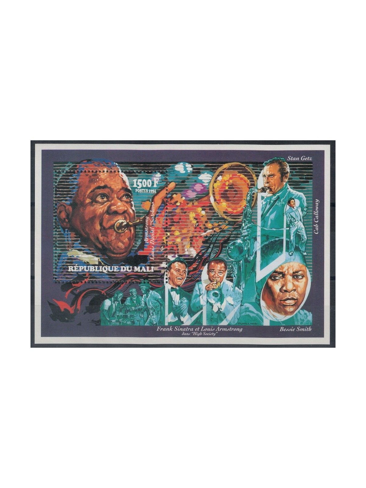MALI 1994 Grandi nomi del jazz BF MNH**