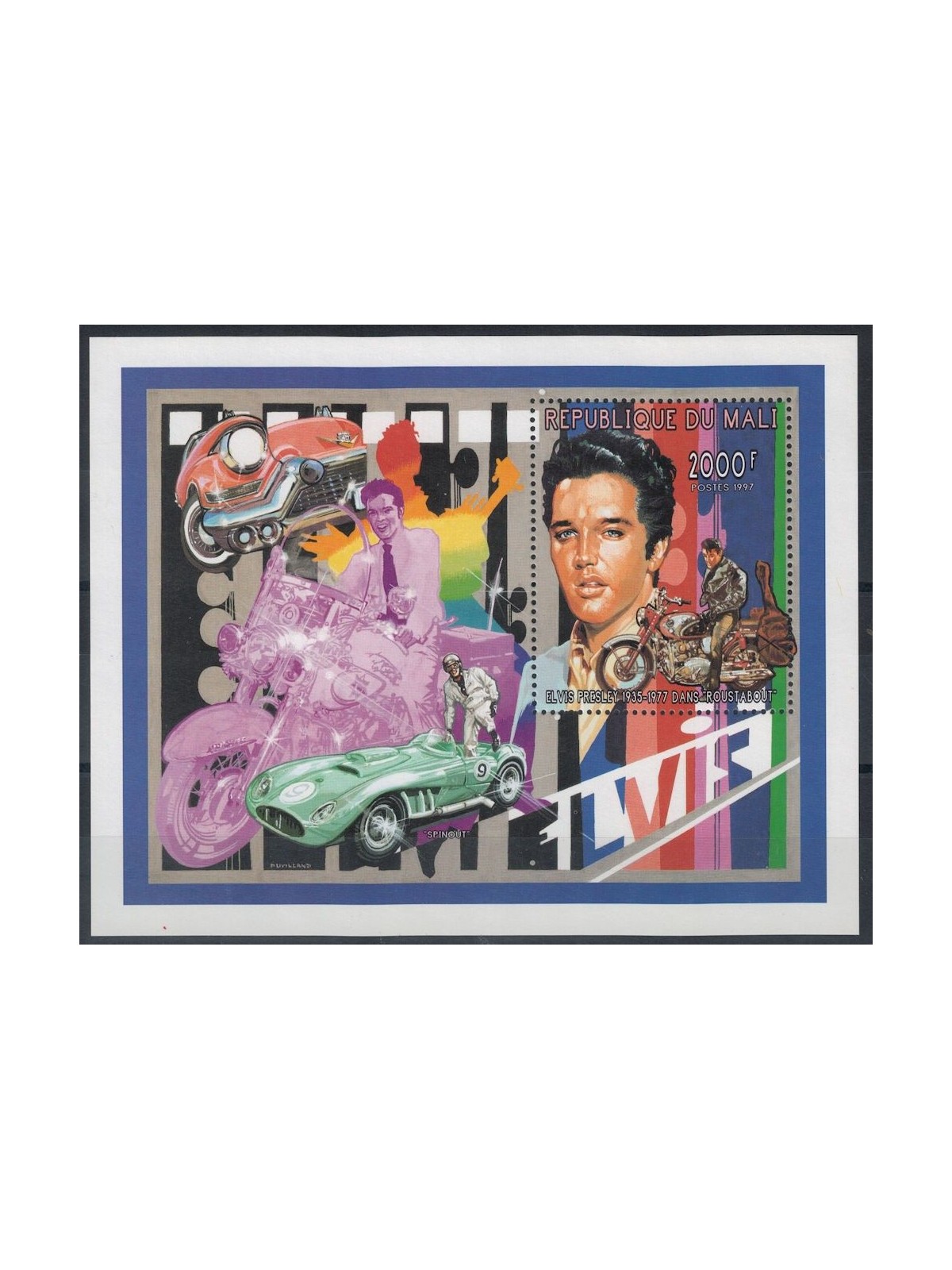 MALI 1997 Elvis Presley BF MNH**