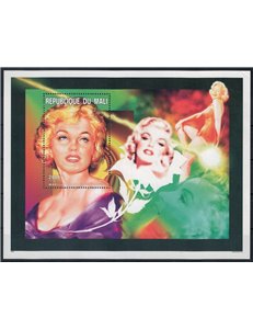 MALI 1996 Marilyn Monroe s/s MNH**