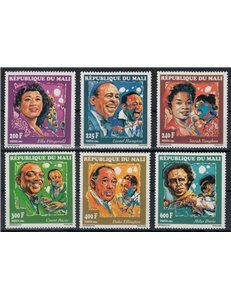MALI 1994 Big names in jazz 6v MNH**