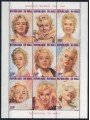MALI 1996 Marilyn Monroe 9v MNH**