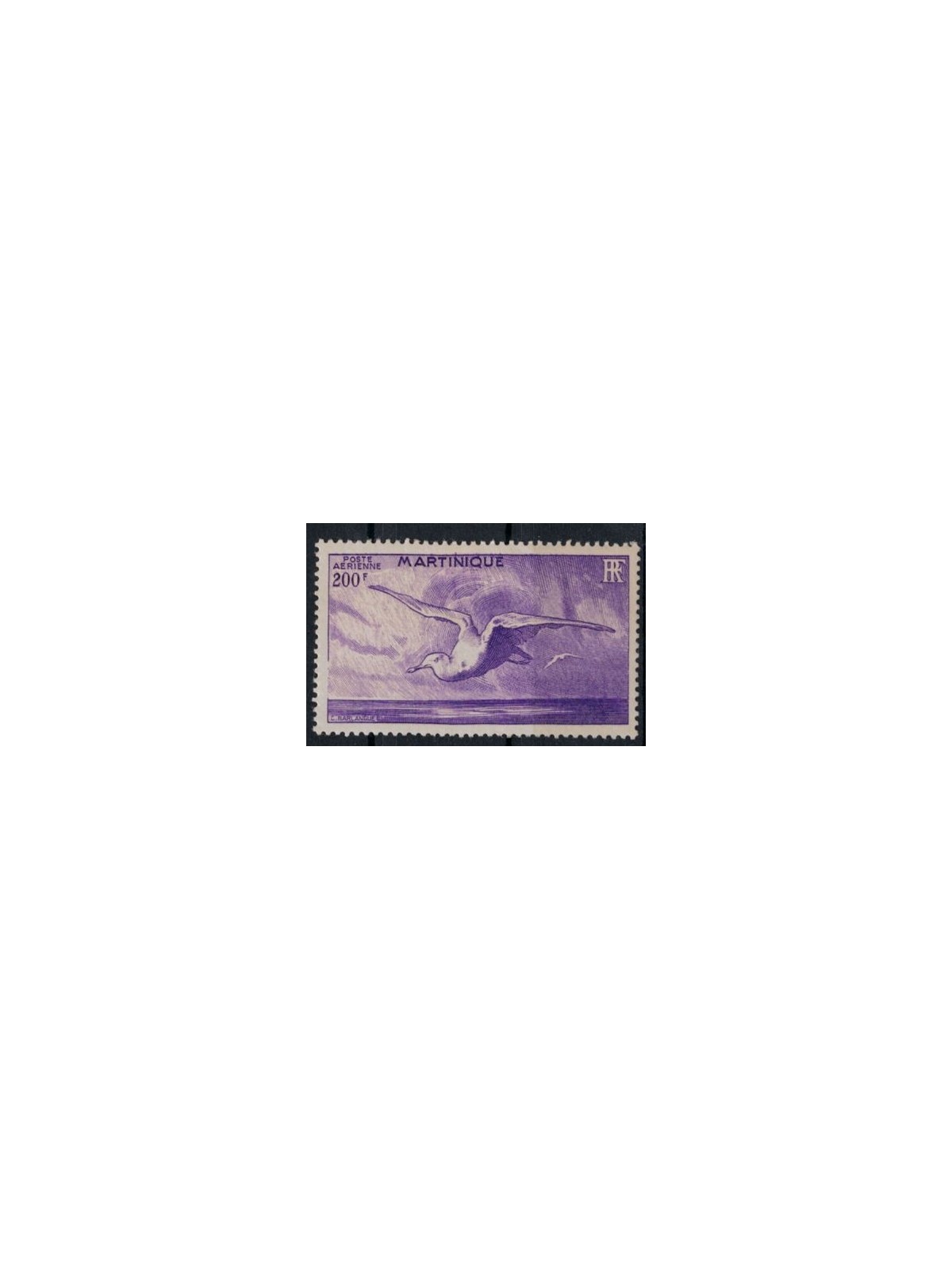 MARTINIQUE 1947 Definitivi, posta aerea - Airmail definitives 1 v