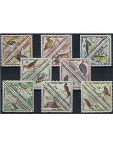 MAURITANIA 1963 Tax stamp 16v MNH**