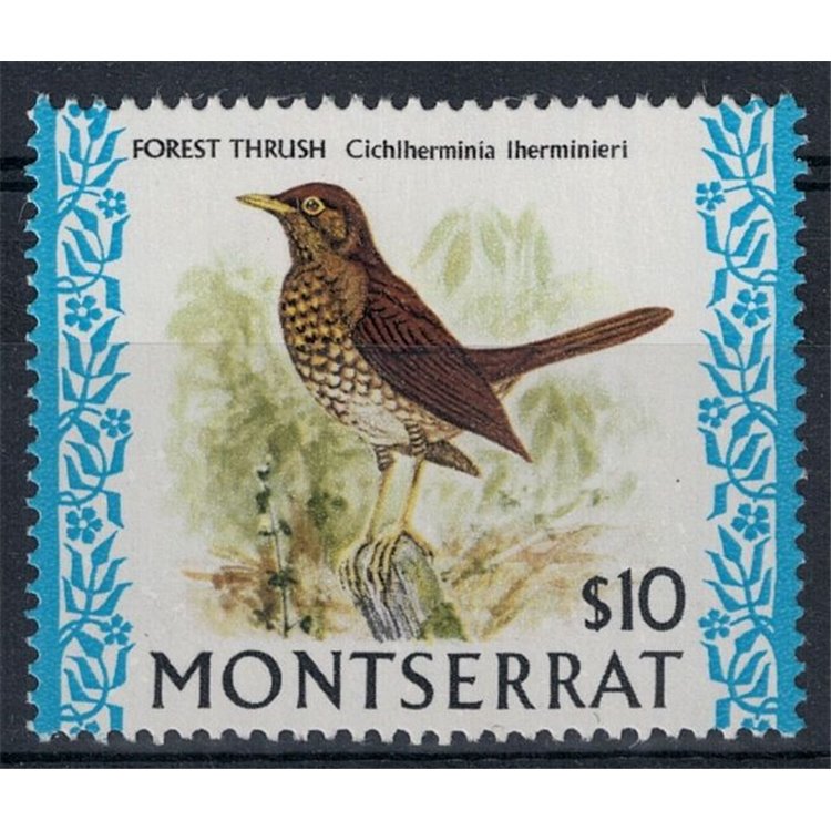 MONTSERRAT 1974 Ordinary series, birds MNH**
