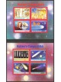 MONTSERRAT 1986 Halley's Comet 2 s/s MNH**