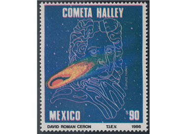 MEXICO 1986 Halley's Comet MNH**