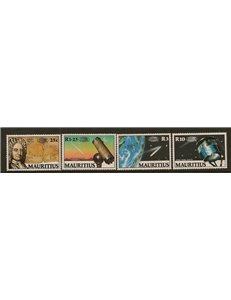 MAURITIUS 1986 Cometa di Halley - Halley's comet 4v MNH**