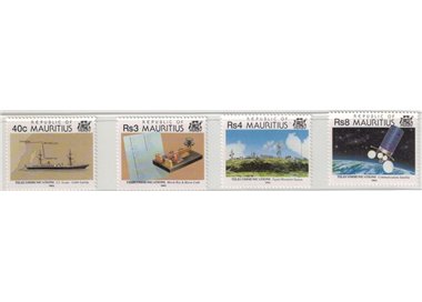 MAURITIUS 1993 Telecommunications 4v MNH**