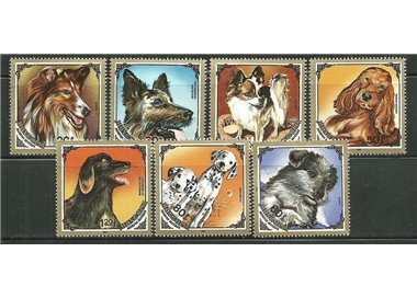 MONGOLIA 1984 Dogs - Dogs 7v MNH**