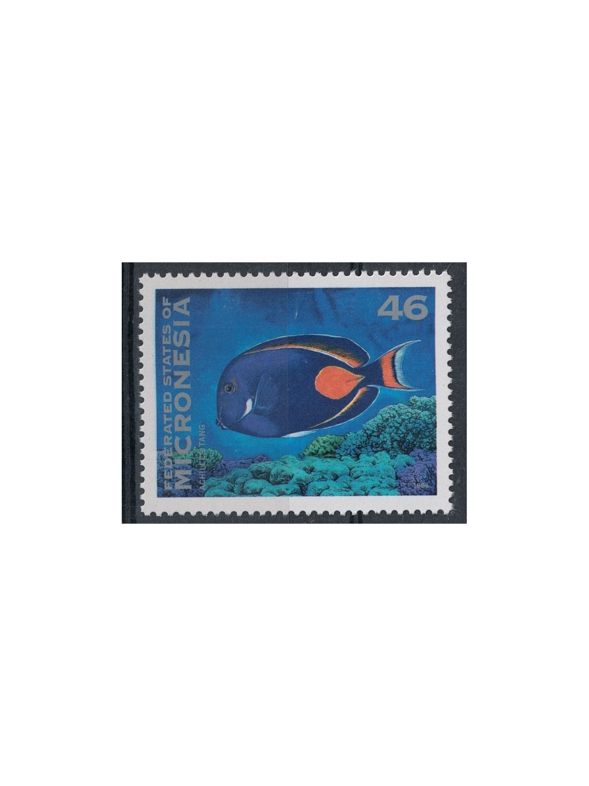 MICRONESIA 1996 Marine fauna, fish MNH**