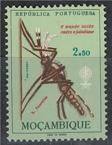 MOZAMBICO 1962 Lotta contro la malaria MNH**