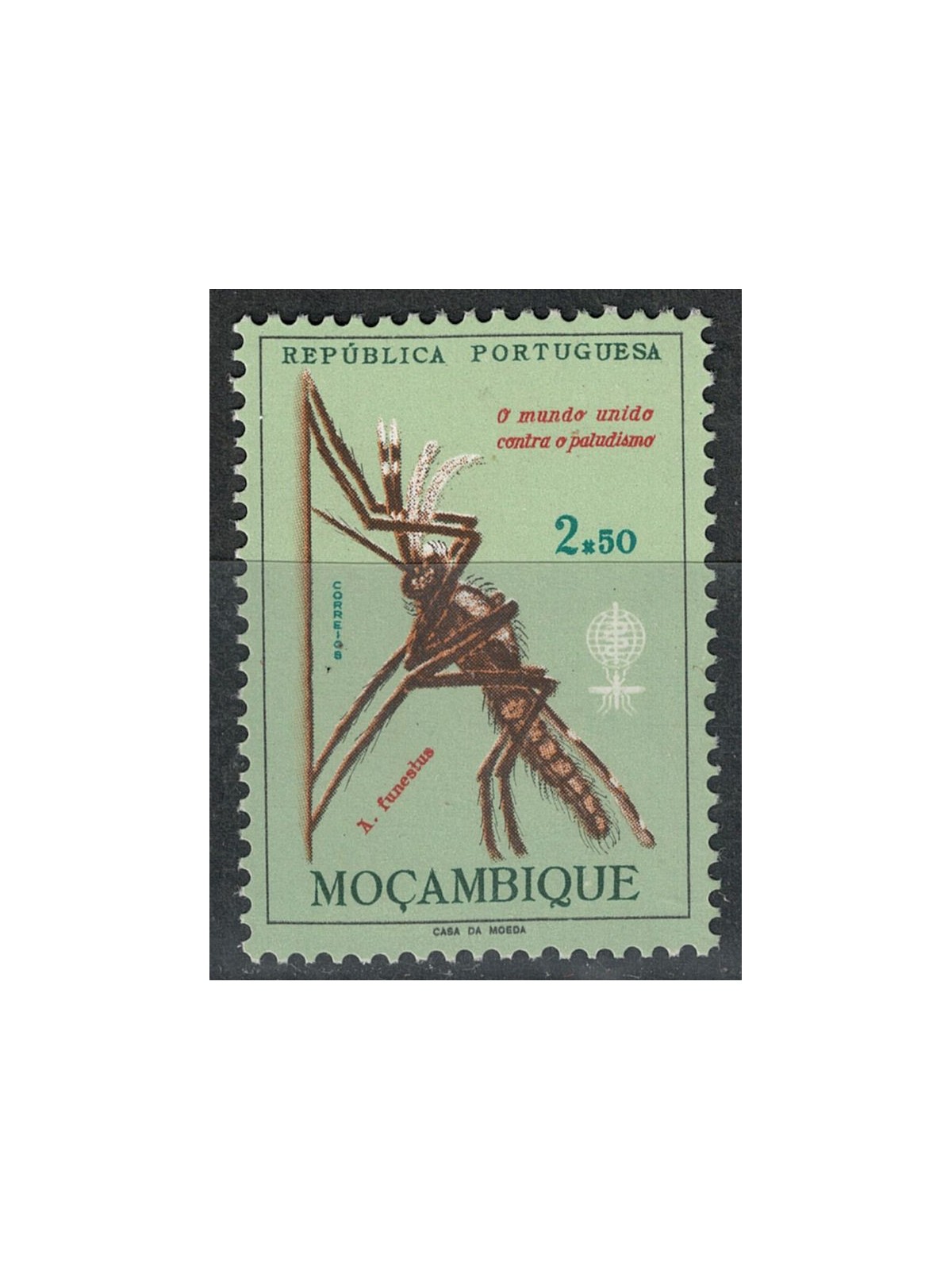 MOZAMBIQUE 1962 Fight against malaria MNH**