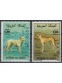 MAROCCO 1984 Cani africani 2v MNH**