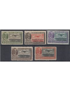 MESSICO 1932 Posta aerea (Carranza) 5v MH*