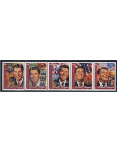 MARSHALL ISLANDS 2011 Ronald Reagan 5v MNH**