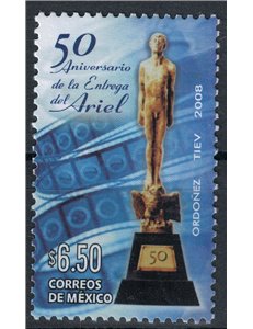 MESSICO 2008 Cinquantenario del Premio Ariel MNH**