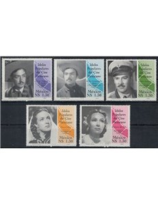 MEXICO 1993 Mexican Cinema Actors 5v MNH**
