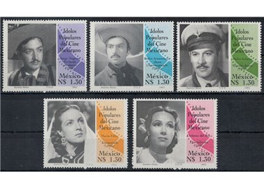MESSICO 1993 Attori del Cinema Messicano 5v MNH**