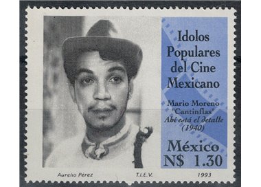 MEXICO 1993 Actors of Mexican Cinema (Mario Moreno) MNH**