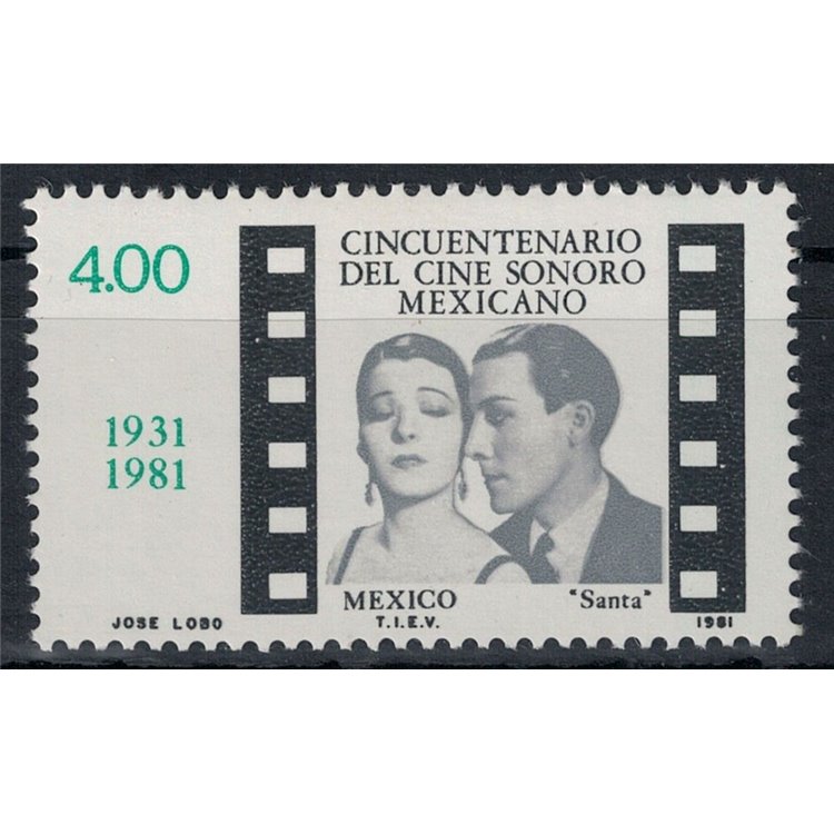 MESSICO 1981 Cinquantenario del Cinema sonoro Messicano MNH**