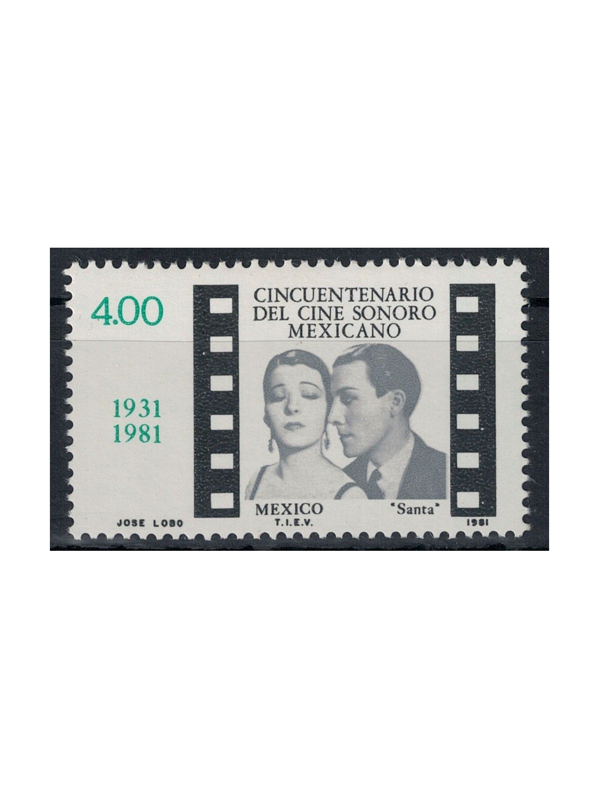 MEXICO 1981 Fiftieth Anniversary of Mexican Sound Cinema MNH**