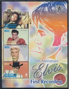 MICRONESIA 2004 Elvis Presley (II) 4v MNH**