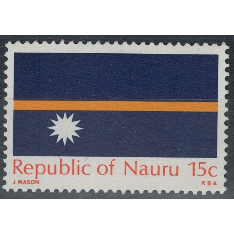 NAURU 1965 Bandiera Nazionale MNH**
