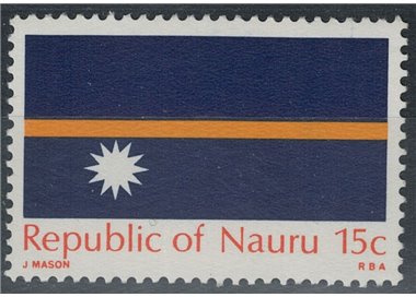 NAURU 1965 National flag MNH**