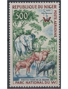 NIGER 1960 Protezione della fauna, posta aerea MNH**