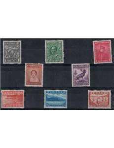 NEWFOUNDLAND 1932 Ordinary - Definitives 8 v MH*