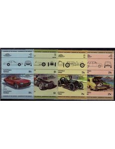 NANUMAGA 1985 Cars 8v MNH**