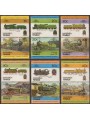 NANUMEA 1984 Treni, locomotive 12v MNH**