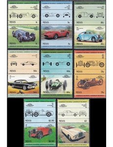 NEVIS 1985 Cars (III) 16v MNH**
