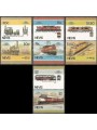NEVIS 1986 Locomotives (V) 8v MNH**