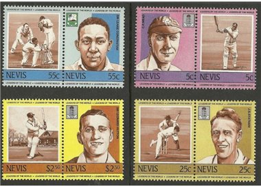 NEVIS 1984 Cricket champions (I) 8v MNH**