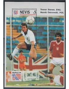 NEVIS 1993 FIFA World Cup s/s MNH**