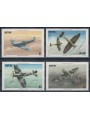 NEVIS 1986 Aviation, Spitfire 4v MNH**