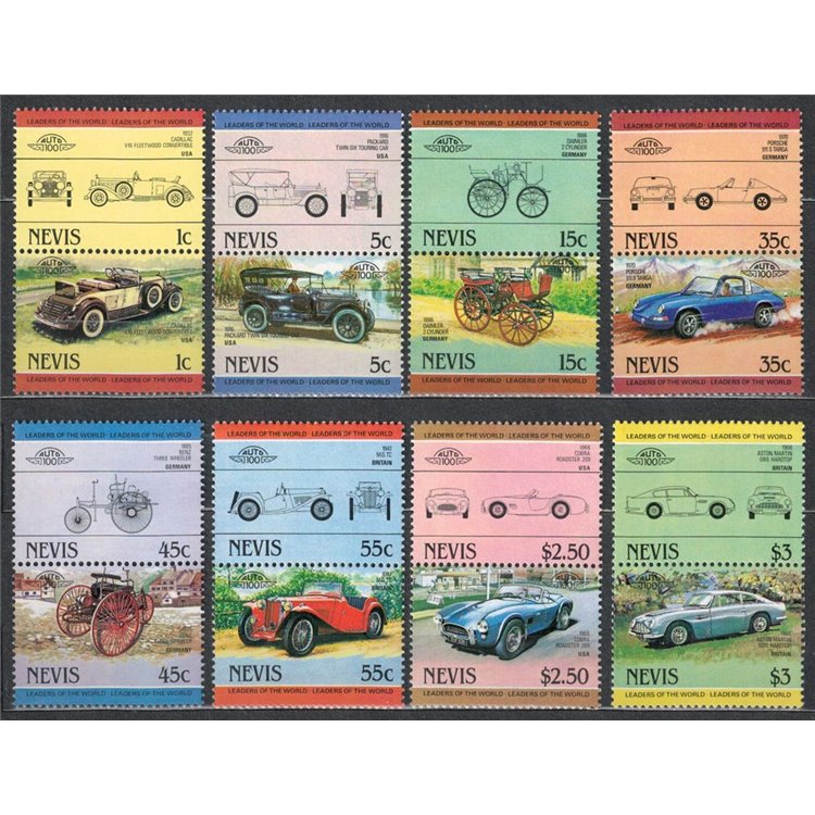 NEVIS 1984 Cars (I) 16v MNH**