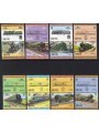 NEVIS 1983 Locomotive (I) 16v MNH**
