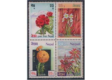 NEPAL 1969 Fiori - Flowers 4v MNH**