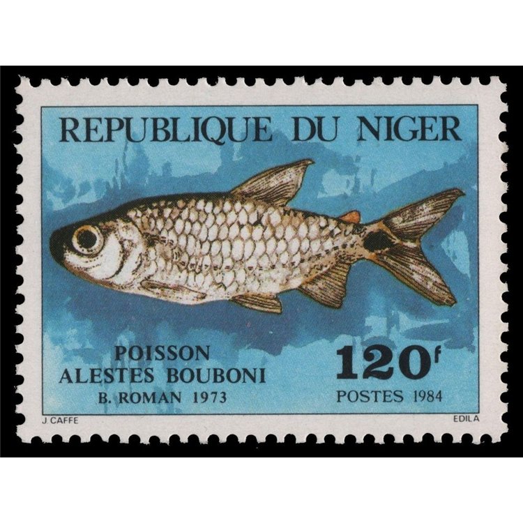NIGER 1973 Marine fauna, fish 1v MNH**