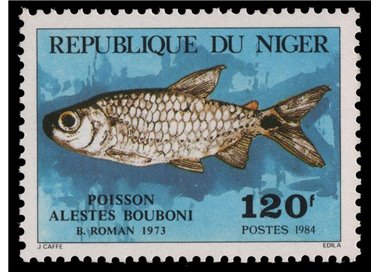 NIGER 1973 Marine fauna, fish 1v MNH**