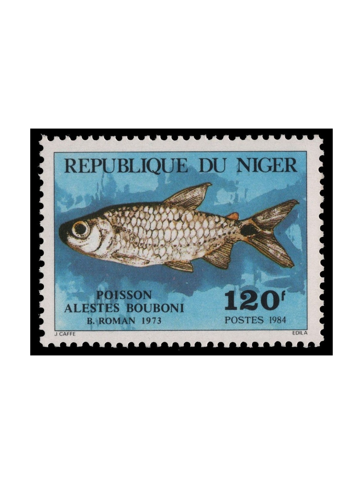 NIGER 1973 Marine fauna, fish 1v MNH**