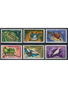 NIGER 1968 Fauna, uccelli 6v MNH**