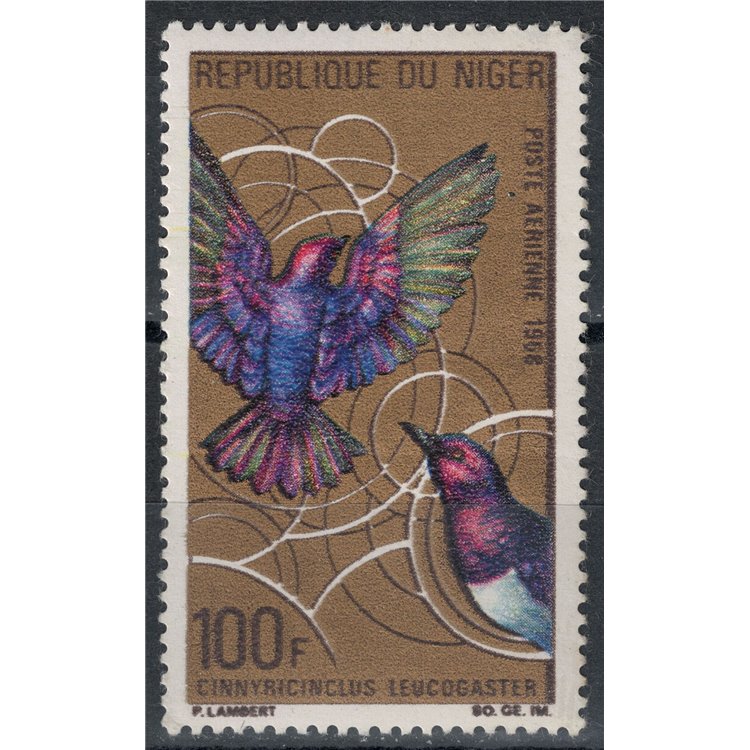 NIGER 1969 Fauna, birds, airmail MNH**
