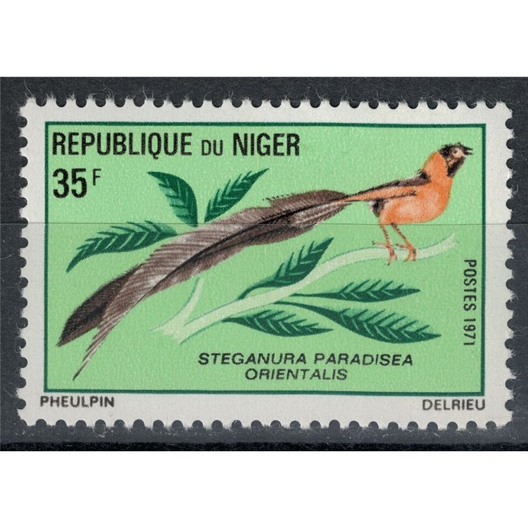 NIGER 1971 Fauna, birds MNH**