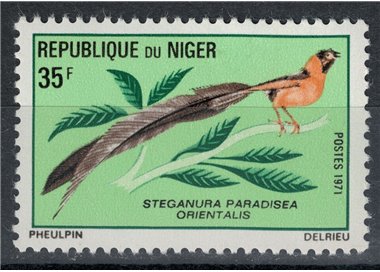 NIGER 1971 Fauna, birds MNH**