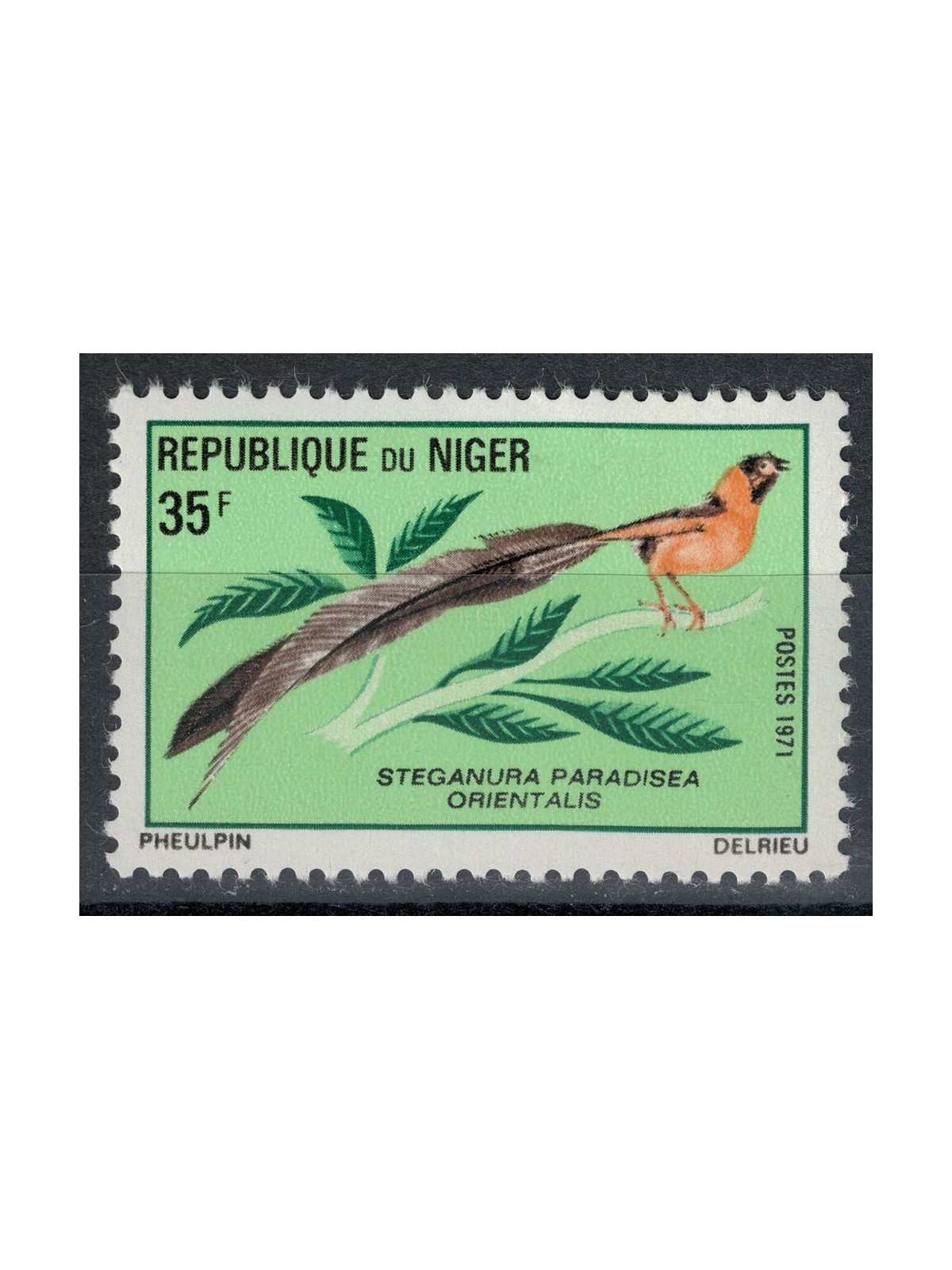 NIGER 1971 Fauna, birds MNH**
